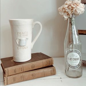 “peace in the garden” mug ☕️